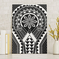 Philippines Batok Tribal Inspired Tattoo Black Canvas Wall Art LT05 Without Frame Black - Polynesian Pride