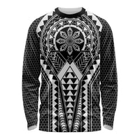 Philippines Batok Tribal Inspired Tattoo Black Long Sleeve Shirt LT05 Unisex Black - Polynesian Pride