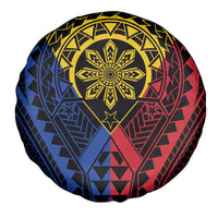 Philippines Batok Tribal Inspired Tattoo Spare Tire Cover LT05 - Polynesian Pride