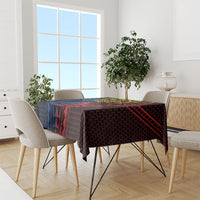 Philippines Batok Tribal Inspired Tattoo Tablecloth LT05 - Polynesian Pride