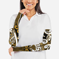 Custom Aotearoa Ngai Te Rangi Arm Sleeves Maori Tribal Pattern LT05 - Polynesian Pride