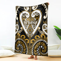 Aotearoa Ngai Te Rangi Blanket Maori Tribal Pattern LT05 - Polynesian Pride