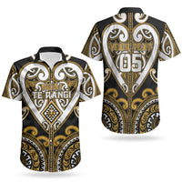 Custom Aotearoa Ngai Te Rangi Couples Matching Summer Maxi Dress and Hawaiian Shirt Maori Tribal Pattern LT05 - Polynesian Pride