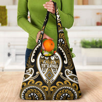 Aotearoa Ngai Te Rangi Grocery Bag Maori Tribal Pattern LT05 - Polynesian Pride