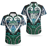 Custom Aotearoa Ngati Ranginui Couples Matching Tank Maxi Dress and Hawaiian Shirt Maori Tribal Pattern LT05 - Polynesian Pride