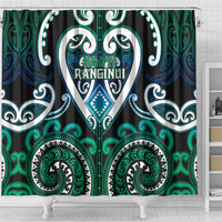 Aotearoa Ngati Ranginui Shower Curtain Maori Tribal Pattern LT05 - Polynesian Pride