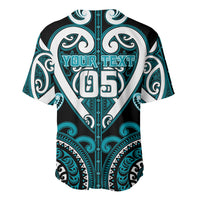 Custom Aotearoa Tapuika Baseball Jersey Maori Tribal Pattern LT05 - Polynesian Pride