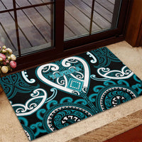 Aotearoa Tapuika Rubber Doormat Maori Tribal Pattern LT05 - Polynesian Pride