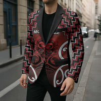 Personalised Aotearoa Mana Motuhake Blazer Poutama With Maori Pattern - Polynesian Pride