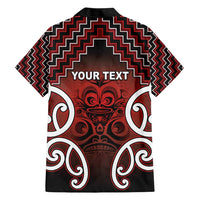 Personalised Aotearoa Mana Motuhake Hawaiian Shirt Poutama With Maori Pattern - Polynesian Pride