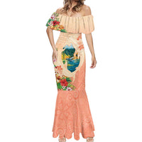 Hawaii Kauai Na Pali Coast Landscape Mermaid Dress