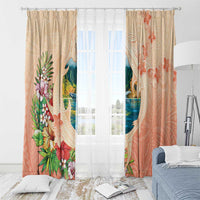 Hawaii Kauai Na Pali Coast Landscape Window Curtain LT05 - Polynesian Pride