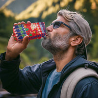 Wallis And Futuna Christmas 4 in 1 Can Cooler Tumbler Festive Beach Vibes - Polynesian Pride