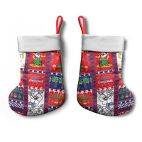 Wallis And Futuna Christmas Stocking Festive Beach Vibes - Polynesian Pride