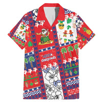 Wallis And Futuna Christmas Family Matching Mermaid Dress and Hawaiian Shirt Festive Beach Vibes - Polynesian Pride