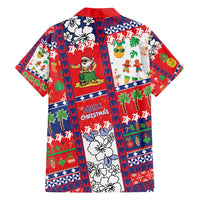Wallis And Futuna Christmas Family Matching Puletasi and Hawaiian Shirt Festive Beach Vibes - Polynesian Pride