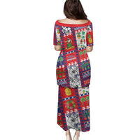 Wallis And Futuna Christmas Family Matching Puletasi and Hawaiian Shirt Festive Beach Vibes LT05 - Polynesian Pride