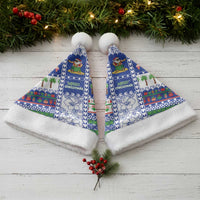 Northern Mariana Islands Christmas Santa Hat Festive Beach Vibes - Polynesian Pride