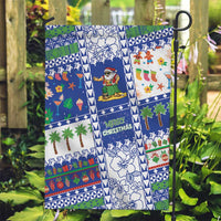 Northern Mariana Islands Christmas Garden Flag Festive Beach Vibes - Polynesian Pride