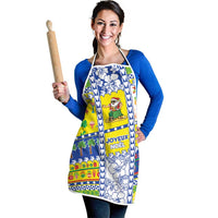New Caledonia Christmas Apron Festive Beach Vibes - Polynesian Pride