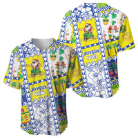 New Caledonia Christmas Baseball Jersey Festive Beach Vibes LT05 - Polynesian Pride