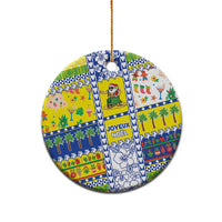 New Caledonia Christmas Ceramic Ornament Festive Beach Vibes - Polynesian Pride