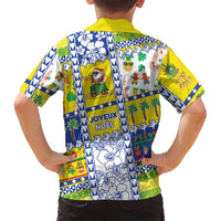 New Caledonia Christmas Family Matching Short Sleeve Bodycon Dress and Hawaiian Shirt Festive Beach Vibes - Polynesian Pride