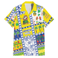 New Caledonia Christmas Family Matching Short Sleeve Bodycon Dress and Hawaiian Shirt Festive Beach Vibes - Polynesian Pride