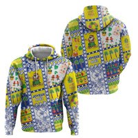 New Caledonia Christmas Hoodie Festive Beach Vibes - Polynesian Pride