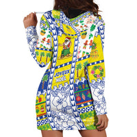 New Caledonia Christmas Hoodie Dress Festive Beach Vibes - Polynesian Pride