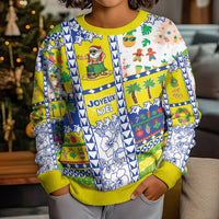 New Caledonia Christmas Kid Ugly Christmas Sweater Festive Beach Vibes - Polynesian Pride
