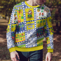 New Caledonia Christmas Ugly Christmas Sweater Festive Beach Vibes - Polynesian Pride