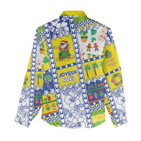 New Caledonia Christmas Women Casual Shirt Festive Beach Vibes - Polynesian Pride