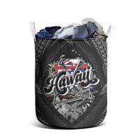 Hawaii November 28th Laundry Basket Kanaka Maoli Tribal Pattern LT05 - Polynesian Pride