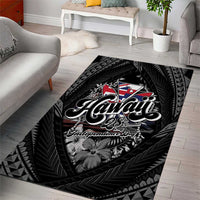 Hawaii November 28th Area Rug Kanaka Maoli Tribal Pattern - Polynesian Pride
