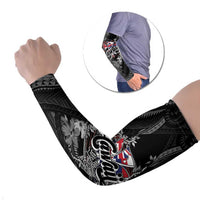 Hawaii November 28th Arm Sleeves Kanaka Maoli Tribal Pattern - Polynesian Pride