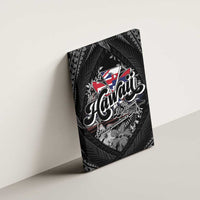 Hawaii November 28th Canvas Wall Art Kanaka Maoli Tribal Pattern - Polynesian Pride