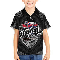 Hawaii November 28th Family Matching Summer Maxi Dress and Hawaiian Shirt Kanaka Maoli Tribal Pattern - Polynesian Pride