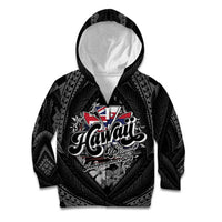 Hawaii November 28th Kid Hoodie Kanaka Maoli Tribal Pattern - Polynesian Pride