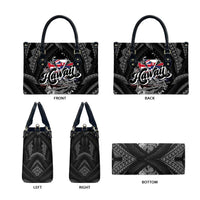 Hawaii November 28th Leather Bag Kanaka Maoli Tribal Pattern - Polynesian Pride