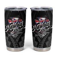 Hawaii November 28th Tumbler Cup Kanaka Maoli Tribal Pattern - Polynesian Pride