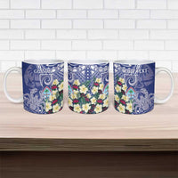 Personalised Hafa Adai Guam Ceramic Mug Latte Stone With Coconut Crab