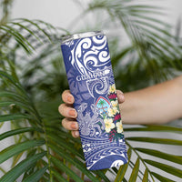 Personalised Hafa Adai Guam Skinny Tumbler Latte Stone With Coconut Crab