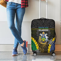 South Sea Islanders And Solomon Islands Luggage Cover Kanakas Polynesian Pattern LT05 - Polynesian Pride