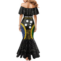 Personalised South Sea Islanders And Solomon Islands Mermaid Dress Kanakas Polynesian Pattern LT05 - Polynesian Pride