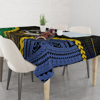 South Sea Islanders And Vanuatu Tablecloth Kanakas Sand Drawing Pattern