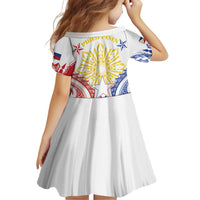Philippines Family Matching Off Shoulder Short Dress and Hawaiian Shirt Katipunan Andres Bonifacio
