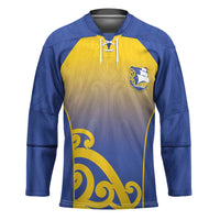 Custom James Cook High School Hockey Jersey Maori Koru Pattern