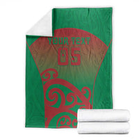 Custom Onehunga High School Blanket Maori Koru Pattern