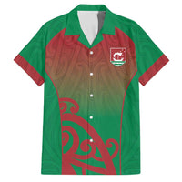 Custom Onehunga High School Family Matching Long Sleeve Bodycon Dress and Hawaiian Shirt Maori Koru Pattern